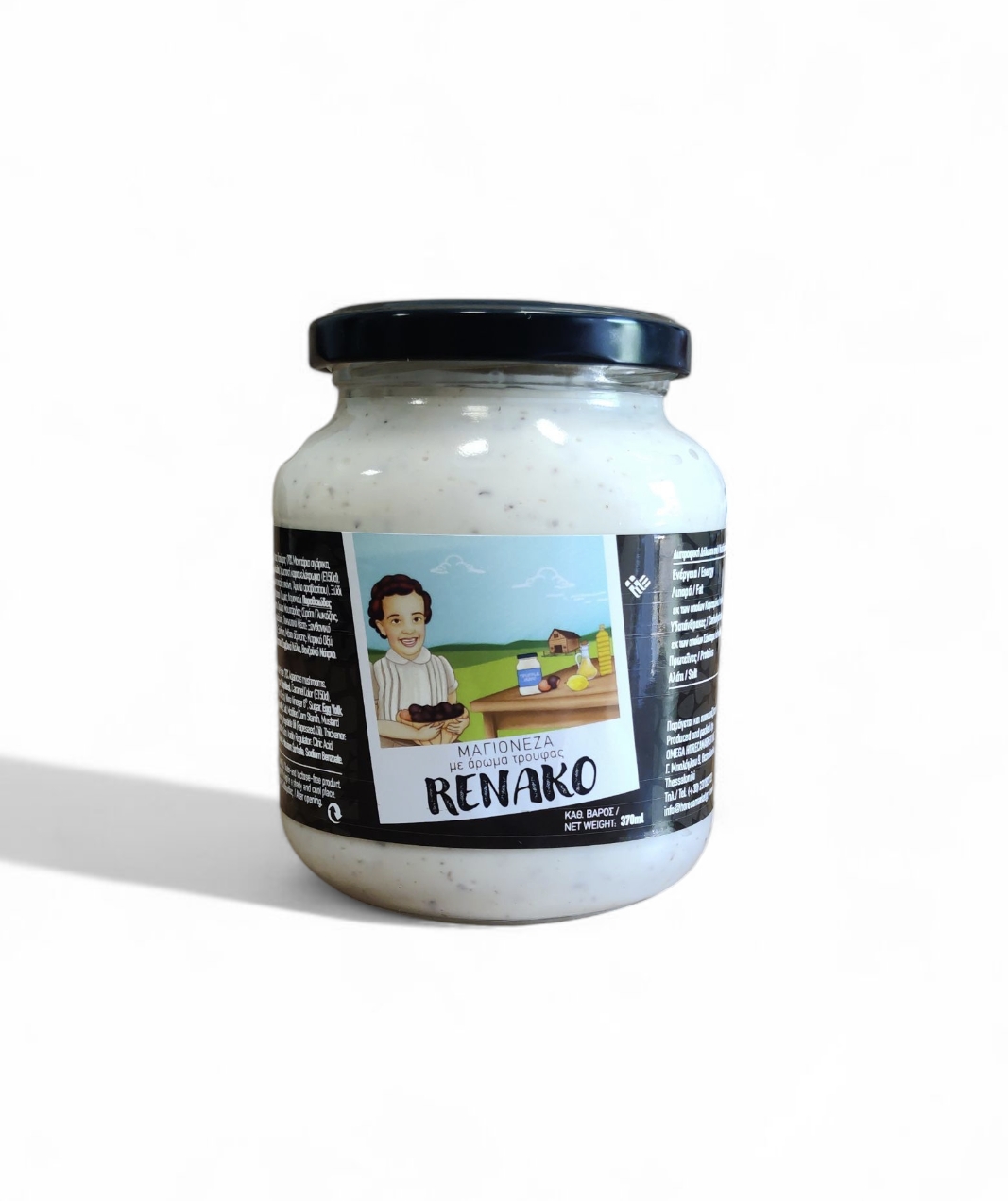 Mαγιονέζα με άρωμα τρούφας RENAKO 370ML